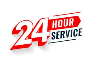 24 hour service