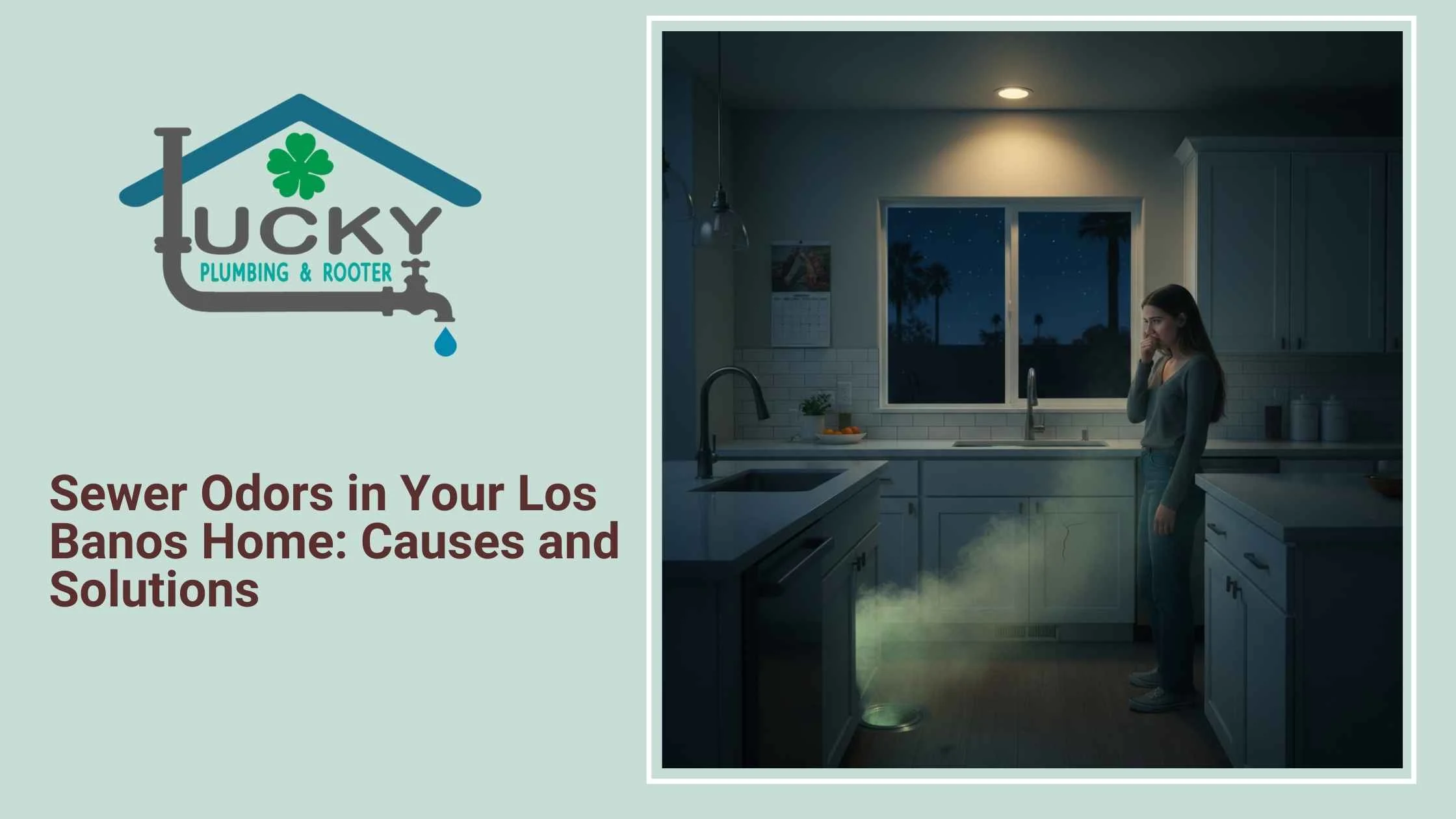 Sewer Odors in Your Los Banos Home Causes and Solutions