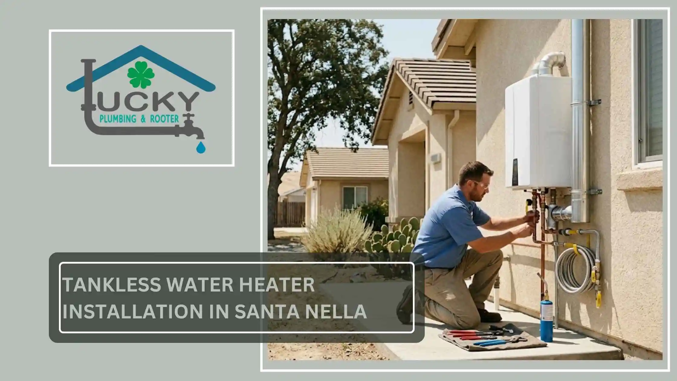 Tankless Water Heater Installation in Santa Nella