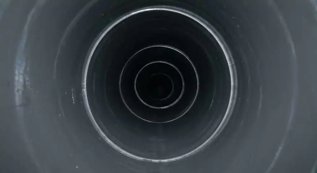 Clean drain pipe interior after hydro jetting service