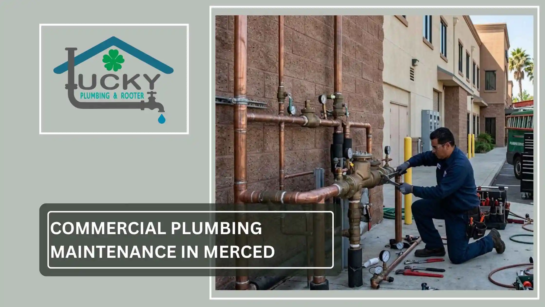 Commercial Plumbing Maintenance in Merced