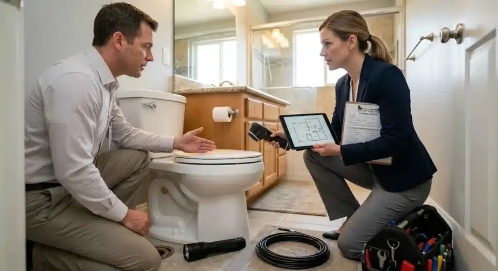 Professional plumbing inspection consultation in Turlock