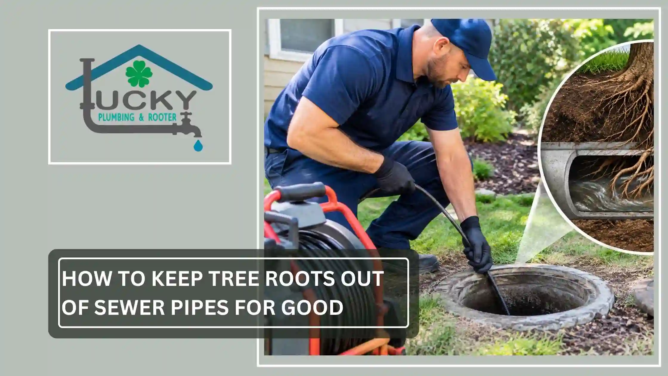 How to Keep Tree Roots Out of Sewer Pipes for Good