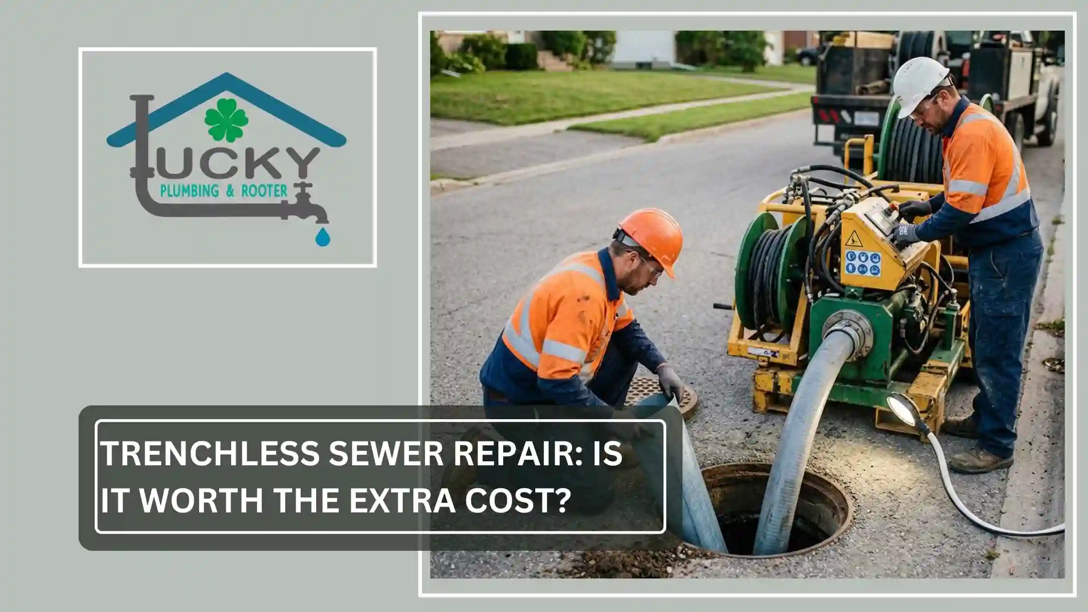 Trenchless Sewer Repair Is It Worth the Extra Cost